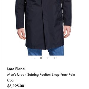 Loro Piana Rain Coat